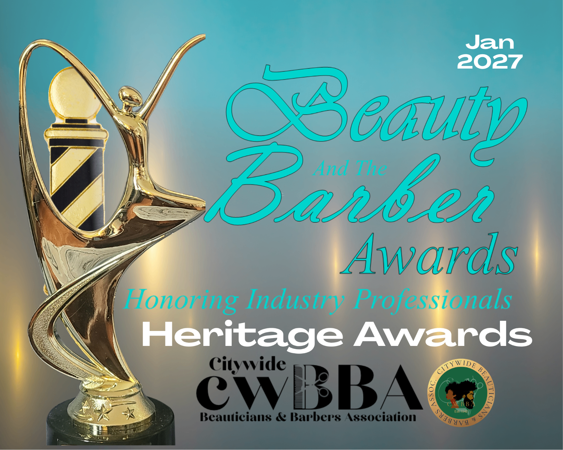 Beauty & Barber Awards Jan 2027